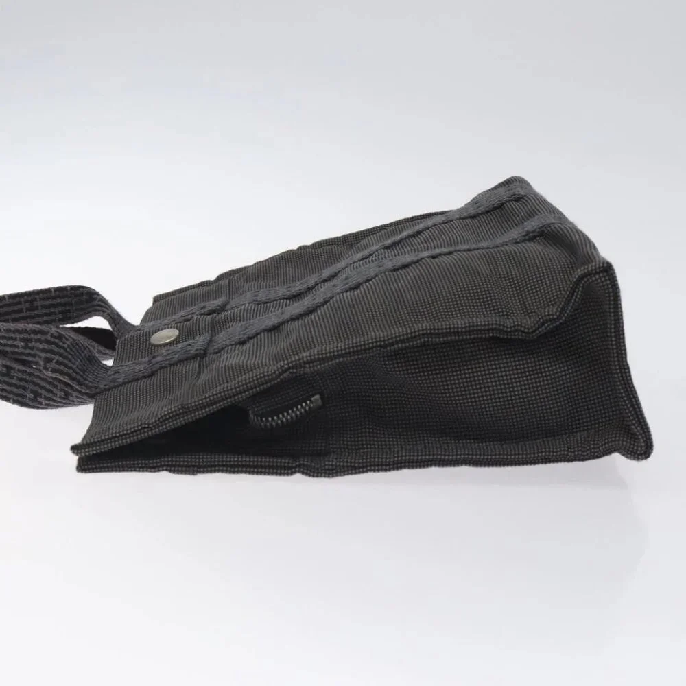 HERMES Her Line PM Backpack Canvas Gray Silver - Picture 4 of 14